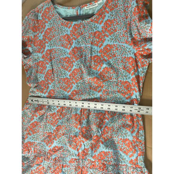 ROLLER RABBIT DRESS LARGE MILKMAID WESTERN COASTAL COTTAGECORE - Picture 14 of 16